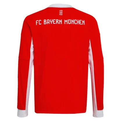 Moški Nogometni dresi FC Bayern Munich Domači 2025-26 rdeča Dolgi Rokav
