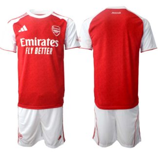 Poceni Nogometni Dresi kompleti Arsenal Domači 2025-26 z lastnim tiskom