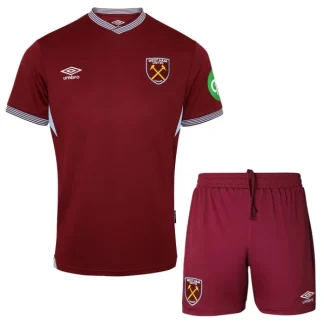 Otroški Nogometni dresi kompleti West Ham United Domači 2025-26 z lastnim tiskom