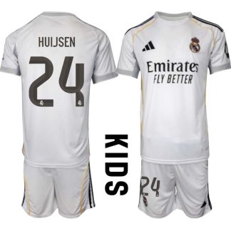 Kupiti Otroški Nogometni dresi Real Madrid Domači 2025-26 Dean Huijsen 24