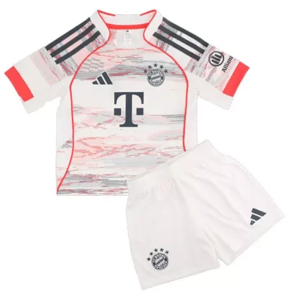 Thomas Müller 25 dresi FC Bayern Munich Gostujoči 2025-26 Otroški kompleti