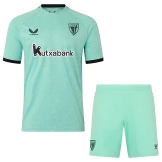 Otroški Nogometni dres kompleti Athletic Bilbao Tretji 2025-26 z lastnim tiskom