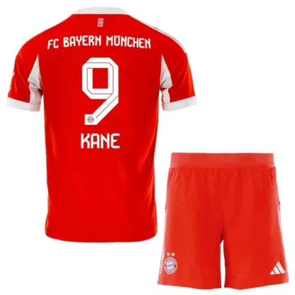 FC Bayern Munich dresi Domači 2025-26 Otroški kompleti Harry Kane 9