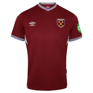 Poceni Nogometni dresi West Ham United Domači 2025-26 Moški Kratek Rokav