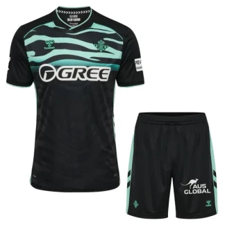 Otroški Nogometni dresi kompleti Real Betis Tretji 2025-26 z lastnim tiskom
