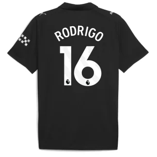 Poceni Nogometni dresi Manchester City Gostujoči 2025-26 Moški Rodrigo 16