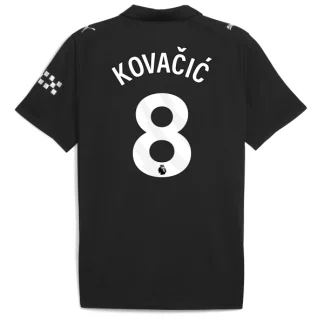 Poceni Nogometni dresi Manchester City Gostujoči 2025-26 Moški Mateo Kovačić 8