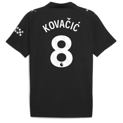 Poceni Nogometni dresi Manchester City Gostujoči 2025-26 Moški Mateo Kovačić 8