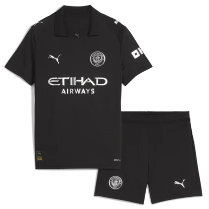 Nogometni dresi kompleti za otroke Manchester City Gostujoči 2025-26 Rodrigo 16