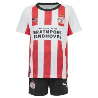 Prodaja Otroški Nogometni dresi kompleti PSV Eindhoven Domači 2025-26