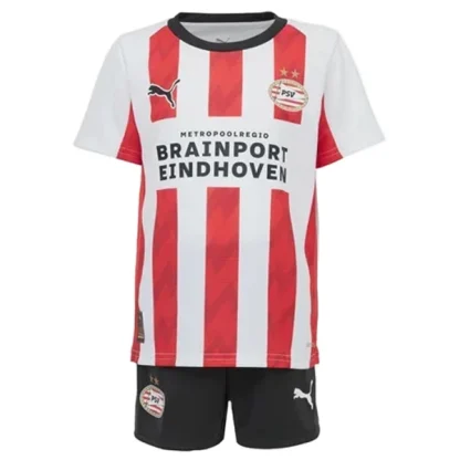 Prodaja Otroški Nogometni dresi kompleti PSV Eindhoven Domači 2025-26