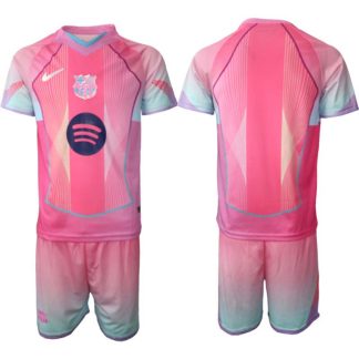 Poceni Moški Nogometni dresi komplet FC Barcelona Special Edition 2025-26 Roza
