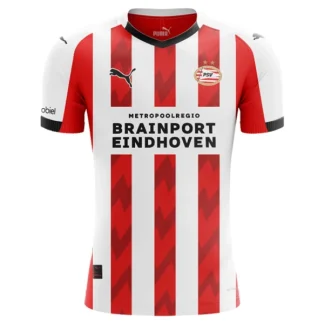 Otroški Nogometni dresi PSV Eindhoven Domači 2025-26 Kratek Rokav