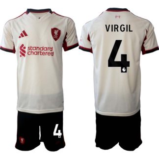 Moški dresi kompleti Liverpool Gostujoči 2025-26 Virgil van Dijk 4