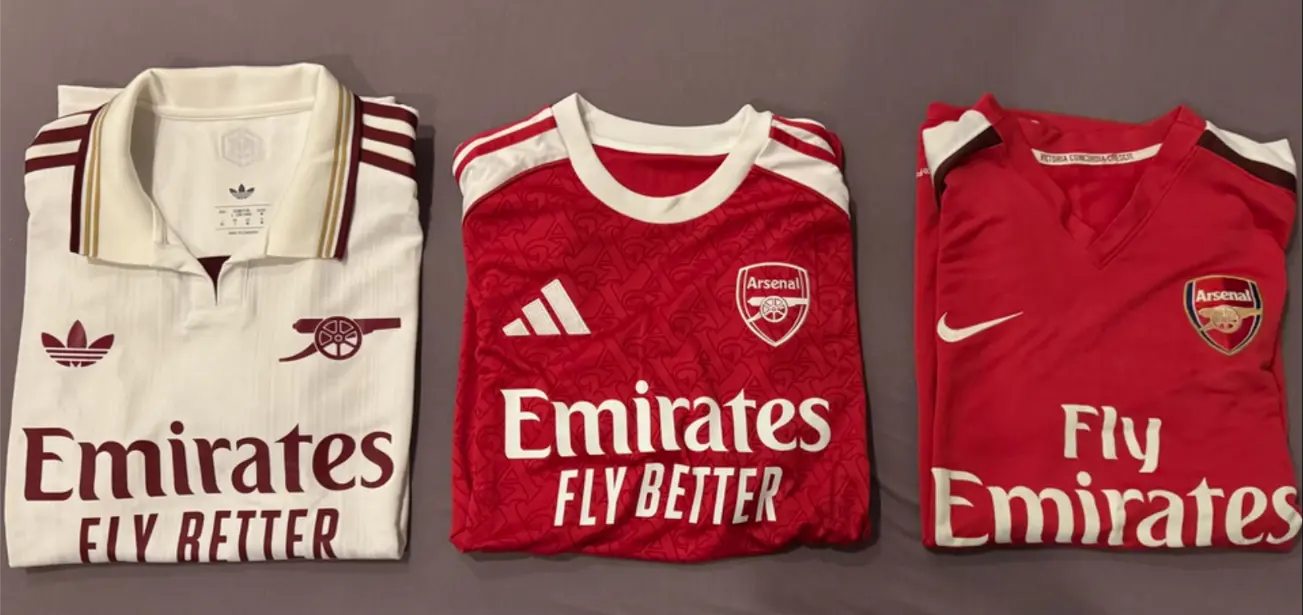 Kupiti Nogometni dresi kompleti Arsenal Tretji 2025-26 z lastnim imenom.webp