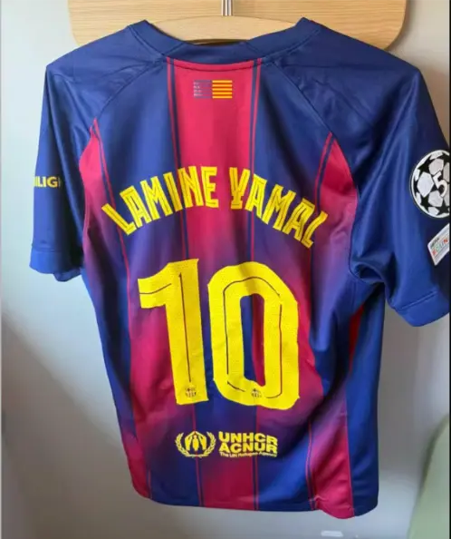 Lamine Yamal 10 Barcelona Domaci 2025-26 Moski dresi.webp