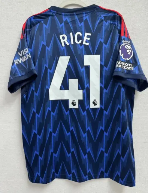 Moski Nogometni dresi Arsenal Gostujoci 2025 Declan Rice 41.webp