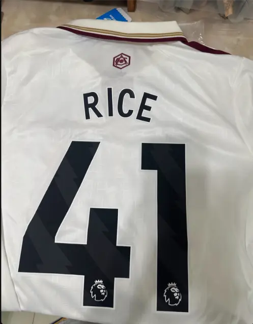 Nogometni dresi za otroke kompleti Arsenal Tretji 2025-26 Declan Rice 41.webp