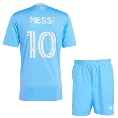 Novi Nogometni dresi za otroke Inter Miami CF Tretji 2025-26 komplet Lionel Messi 10