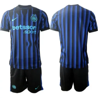 Poceni Moški Nogometni dresi Inter Milan Domači 2025-26 z lastnim tiskom