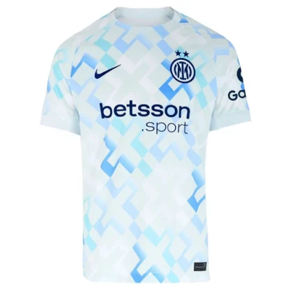 Poceni Nogometni dresi Inter Milan Gostujoči 2025-26 Moški Kratek Rokav