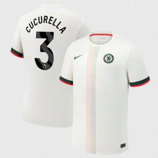 Kupiti Nogometni dresi Chelsea Gostujoči 2025-26 tisk Marc Cucurella 3