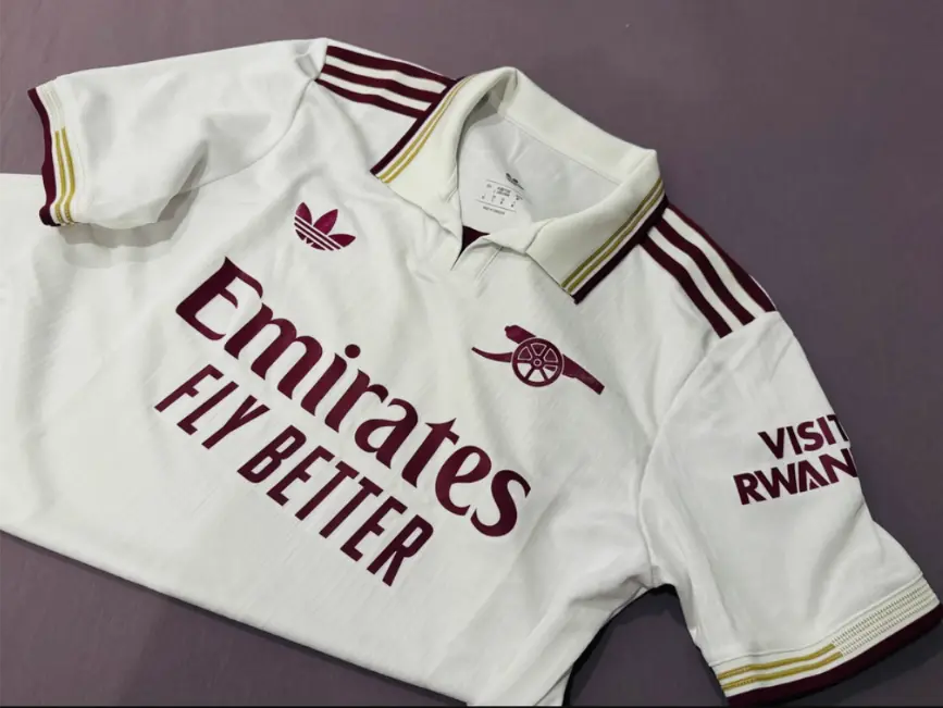 Otroski Nogometni dresi Arsenal Tretji 2025-26 Kratek Rokav Kratke hlace.webp