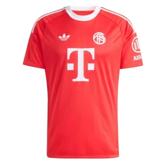 Nogometni dresi FC Bayern Munich Vratar Tretji 2025-26 Moški rdeča Kratek Rokav