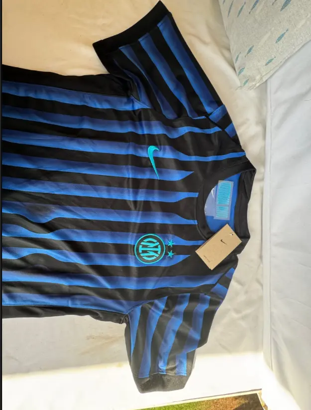 Poceni Moski Nogometni dresi Inter Milan Domaci 2025-26 z lastnim tiskom-1.webp