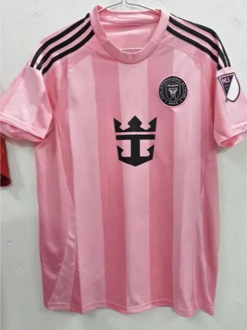 Poceni Nogometni dresi Inter Miami CF Domaci 2025-26 roza.webp