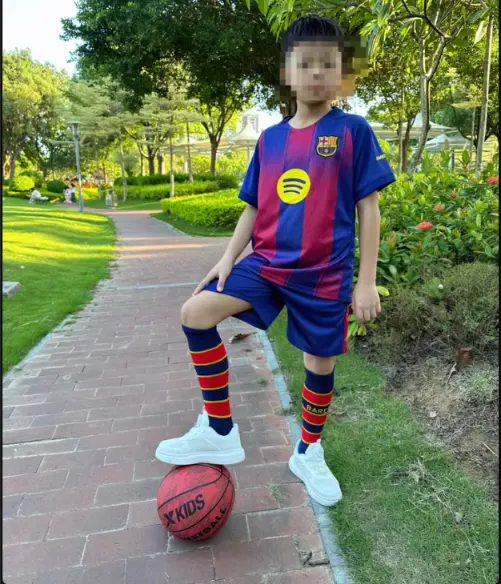 Poceni Nogometni dresi za otroke FC Barcelona Domaci 2026 Lamine Yamal 10.webp