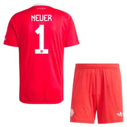 Nogometni dresi FC Bayern Munich Vratar Tretji 2025-26 Otroški Manuel Neuer 1