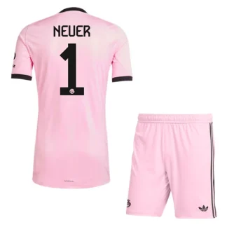 Otroški dresi kompleti FC Bayern Munich Vratar 2025-26 Manuel Neuer 1
