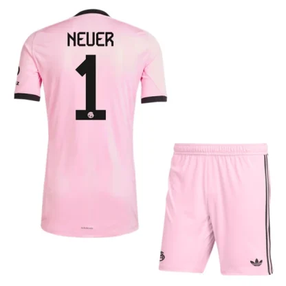 Otroški dresi kompleti FC Bayern Munich Vratar 2025-26 Manuel Neuer 1