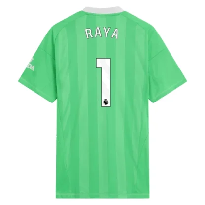 Nogometni dresi Arsenal Vratar 2025-26 zelena Moški David Raya 1