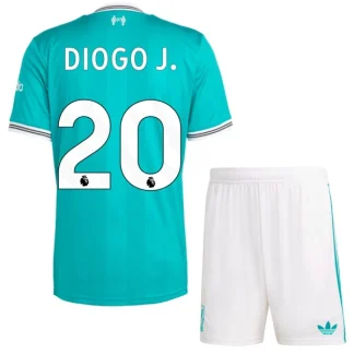 Kupiti Otroški Nogometni dresi kompleti Liverpool Tretji 2025-26 Diogo Jota 20