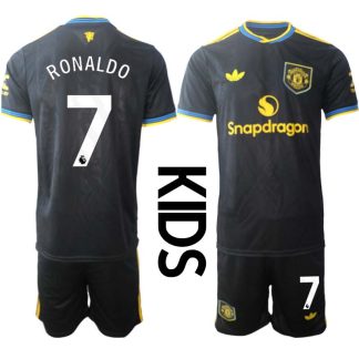 Otroški dresi Manchester United Tretji 2025-26 Cristiano Ronaldo 7