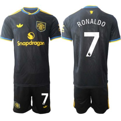 Prodajo Nogometni dresi Manchester United Tretji 2025-26 Cristiano Ronaldo 7
