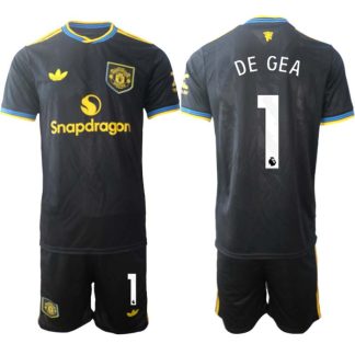 Moški Nogometni dresi kompleti Manchester United Tretji 2025-26 David De Gea 1