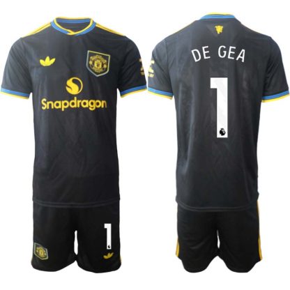 Moški Nogometni dresi kompleti Manchester United Tretji 2025-26 David De Gea 1
