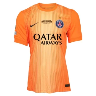Moški Nogometni dresi Paris Saint-Germain PSG Vratar 2025-26 Oranžna Kratek Rokav