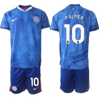 Poceni Nogometni dresi kompleti Chelsea Domači 2025-26 Cole Palmer 10