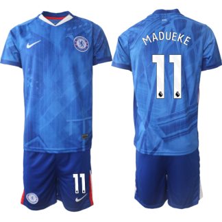 Poceni Nogometni dresi kompleti Chelsea Domači 2025-26 Noni Madueke 11
