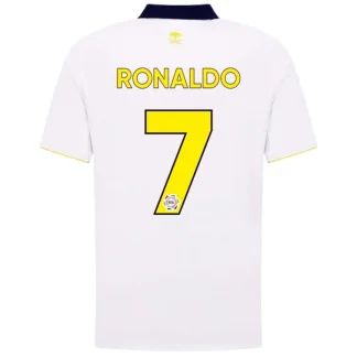 Kupiti Nogometni dresi Al-Nassr Tretji 2025-26 Moški bela Cristiano Ronaldo 7