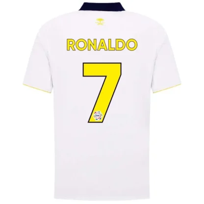 Kupiti Nogometni dresi Al-Nassr Tretji 2025-26 Moški bela Cristiano Ronaldo 7