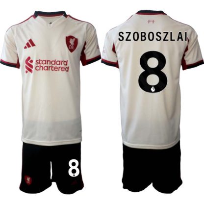 Nogometni dresi kompleti Liverpool Gostujoči 2025-26 z imenom Dominik Szoboszlai 8