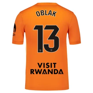 Poceni Nogometni dresi Atletico Madrid Vratar 2025-26 oranžna Moški Jan Oblak 13