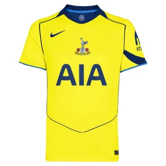 Poceni Nogometni dresi Tottenham Hotspur Tretji 2025/26 rumena Kratek Rokav