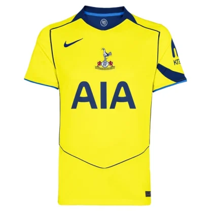 Poceni Nogometni dresi Tottenham Hotspur Tretji 2025/26 rumena Kratek Rokav