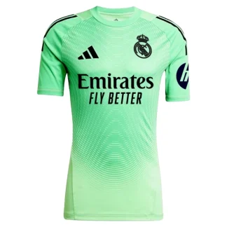 Kupite Nogometni dresi Real Madrid Vratar 2025-26 zelena Moški Kratek Rokav